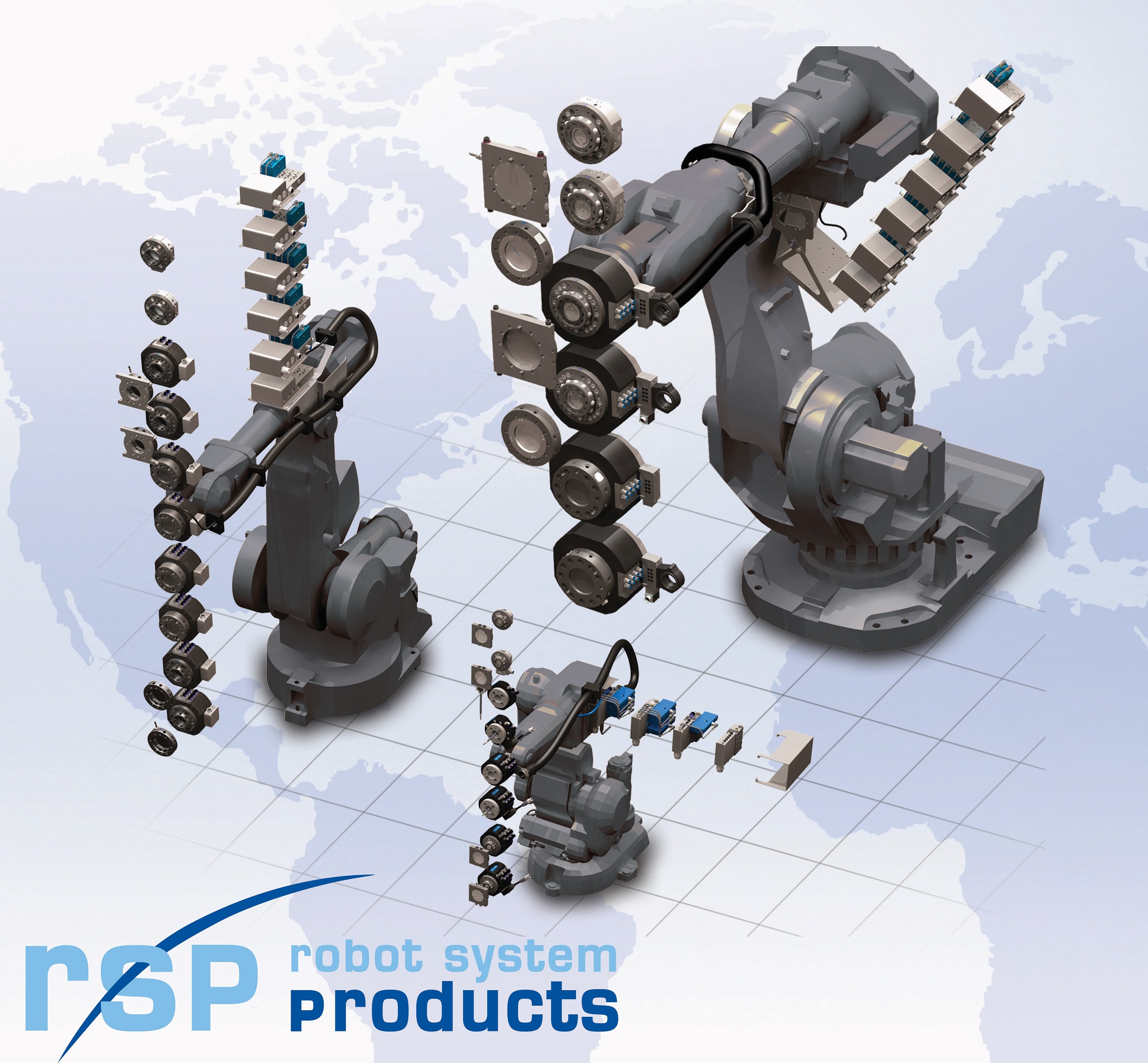World's Only 360 Degree Swivel Tool Changers by System Products - Futura Automation