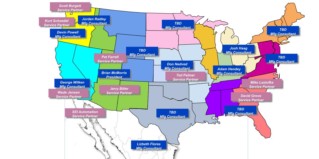 FA Sales Territory Map - May 2021 (1) - Futura Automation