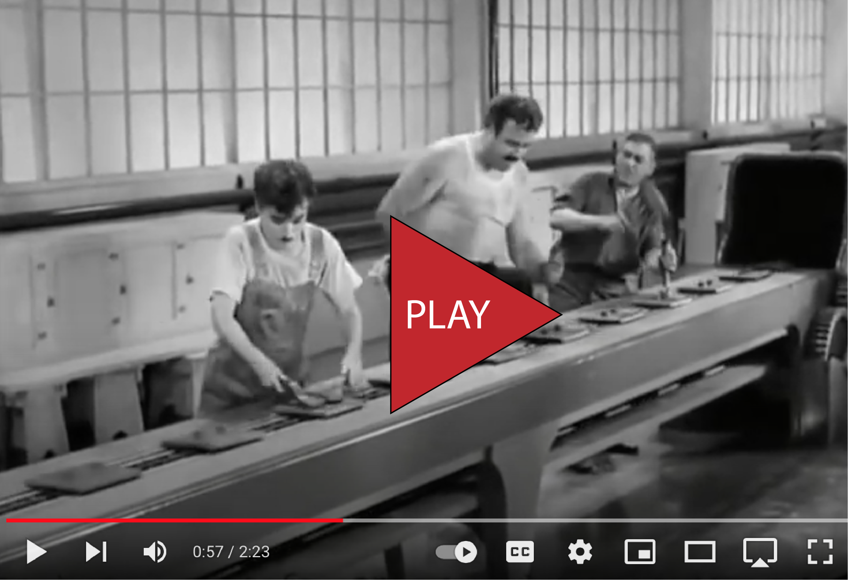 Futura Automation - Charlie Chaplin Assembly Line
