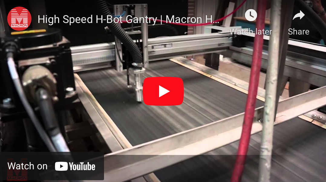 Futura Automation feature: Macron High Speed H-Bot Gantry