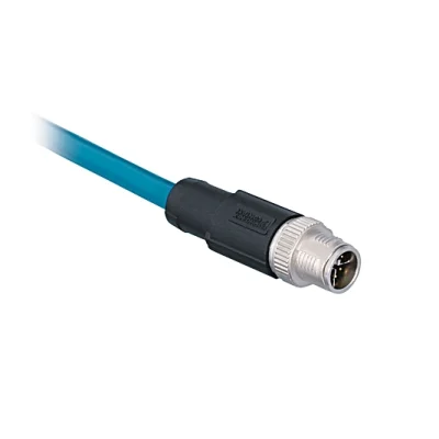ZAS50R601 Connection Line M12 × 1; 8-pin, X-coding