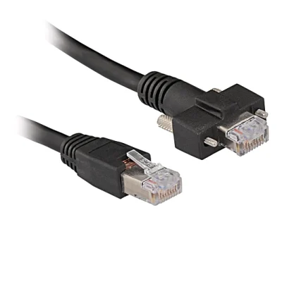 ZAV47V501 Connection Cable RJ45 8-pin; Horizontal RJ45 8-pin with Screws