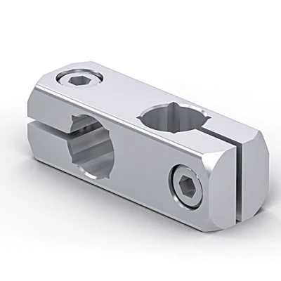 ZBSY002 Retaining Clamp for Ø 12 mm mounting bar/10 × 10 mm mounting profile