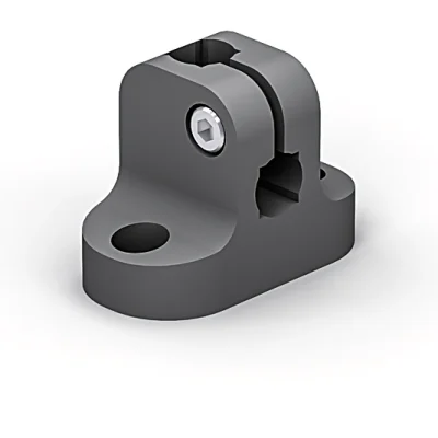 ZBSY003 Retaining Clamp for Ø 12 mm mounting bar/10 × 10 mm mounting profile
