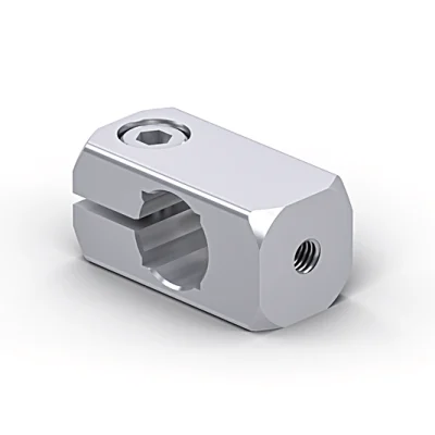 ZBSY004 Retaining Clamp for Ø 12 mm mounting bar/10 × 10 mm mounting profile