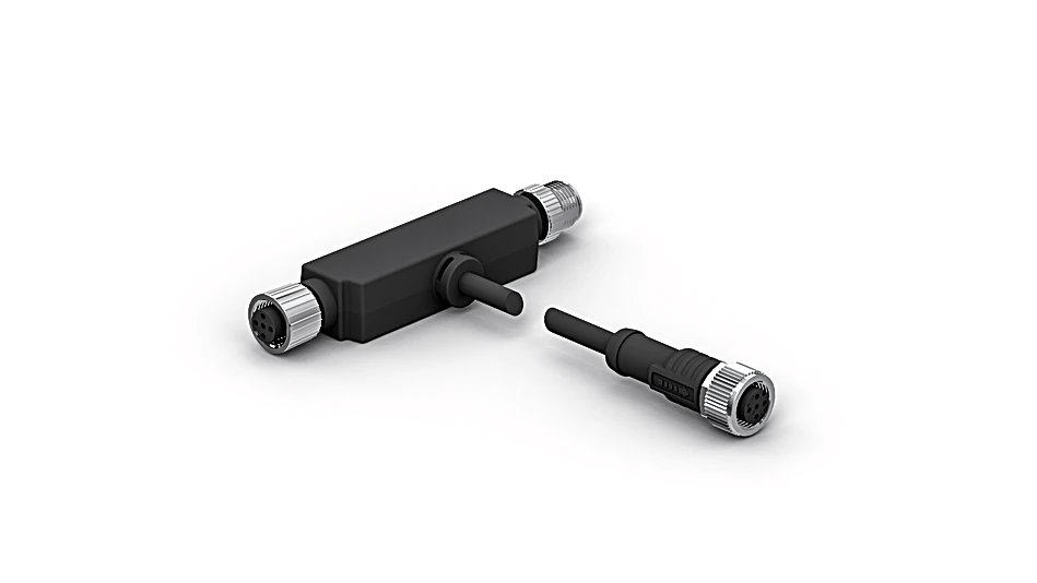 ZC4G004 Connection Cable M12×1, T-splitter
