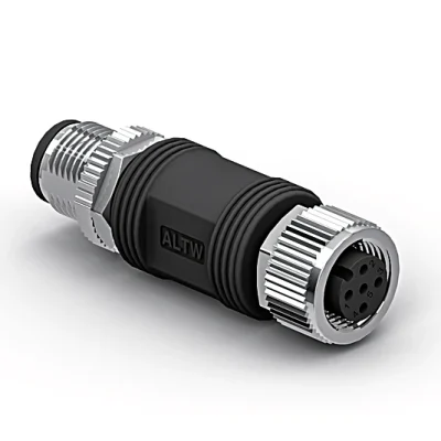 ZC4P001 Adapter socket M12 × 1.5-pin – plug M12 × 1.8-pin