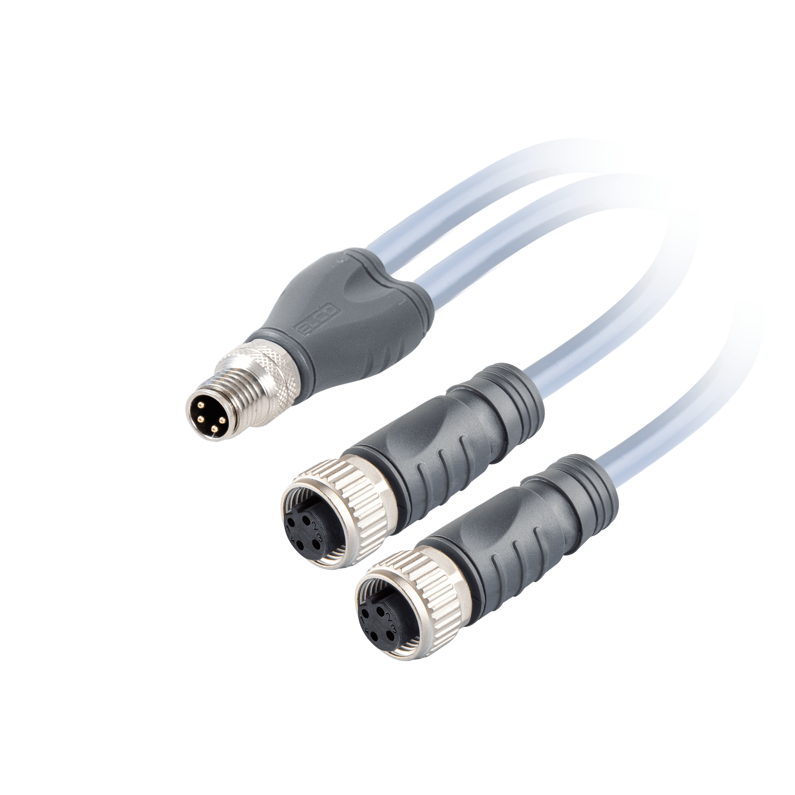 ECS-E2CO12.3-2/2/L Y-Splitter