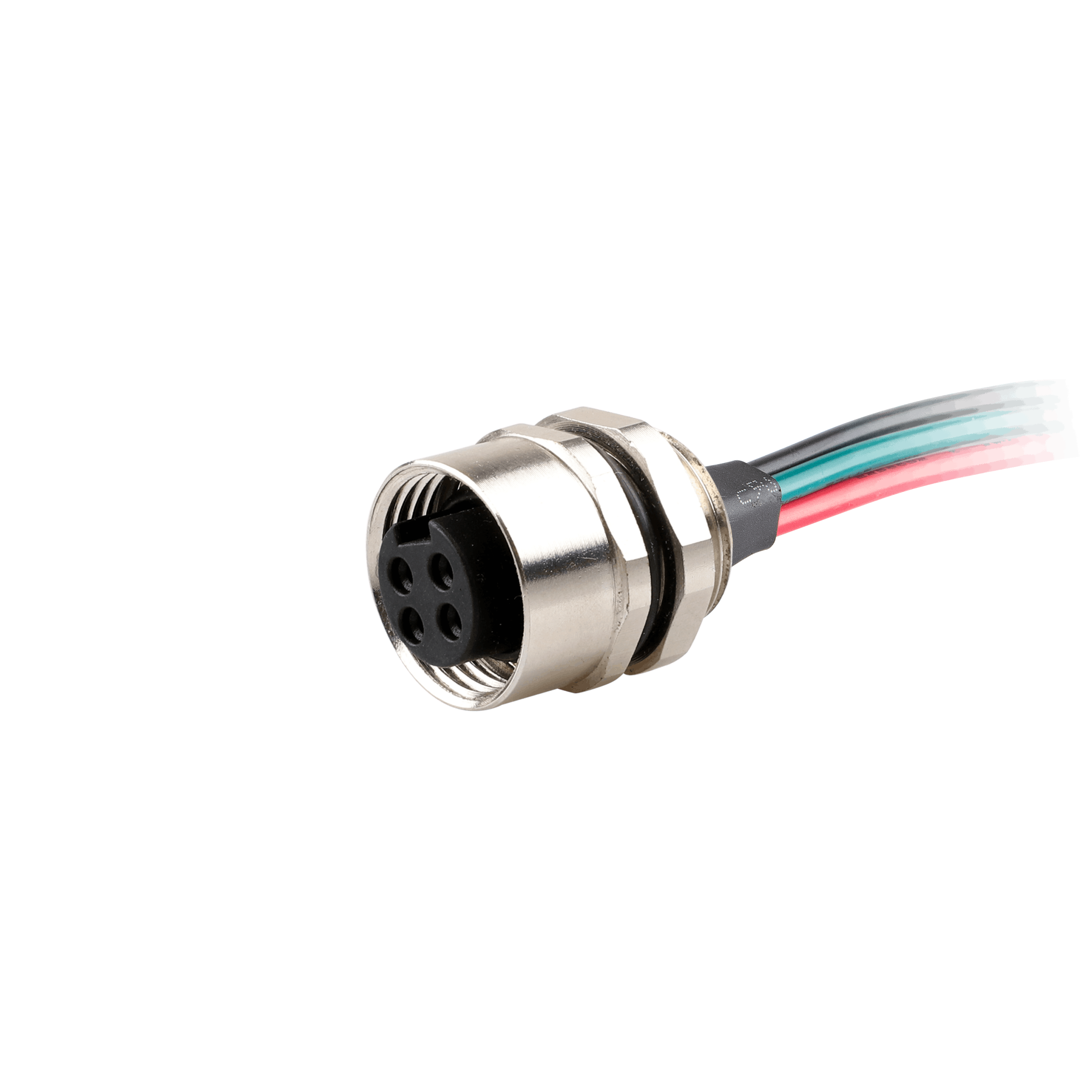 FO7.4-2/M20/F Flange-Mount Bulkhead Connector