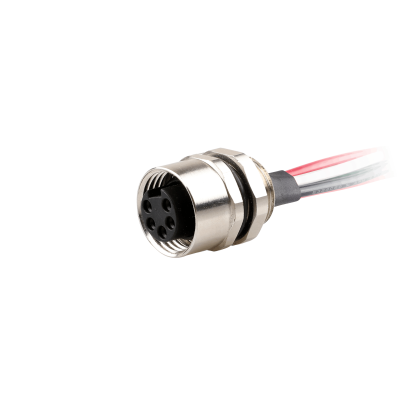 FO7.5-2/M20/F Flange-Mount Bulkhead Connector