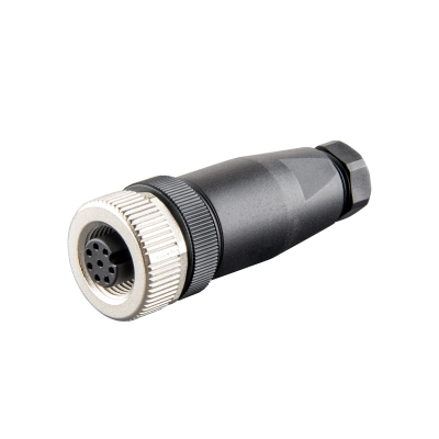 LSO12.8-0/C(BU) Field-attachable Sensor-Actuator Connector